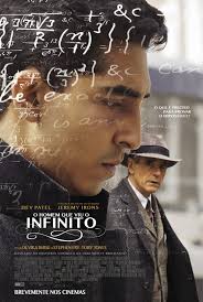 foto mostra o cartaz do filme O Homem que viu o Infinito