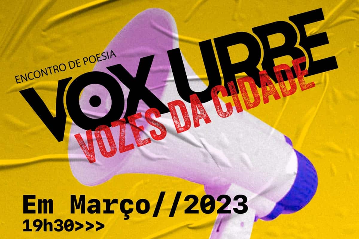 Vox Urbe 2023: encontro gratuito de poesia