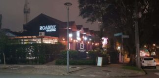 foto mostra a fachada do Boardz Game Pub