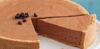 Torta Mousse de Chocolate e Café