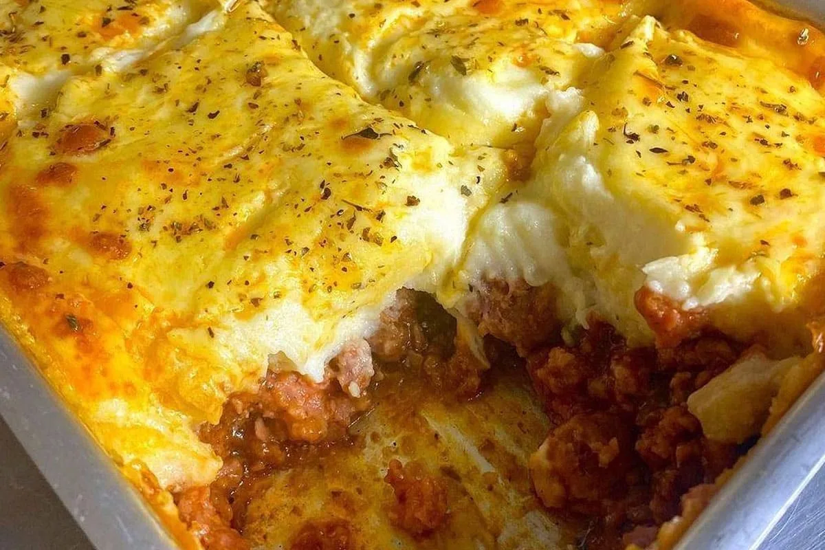 Escondidinho de toscana prático e econômico