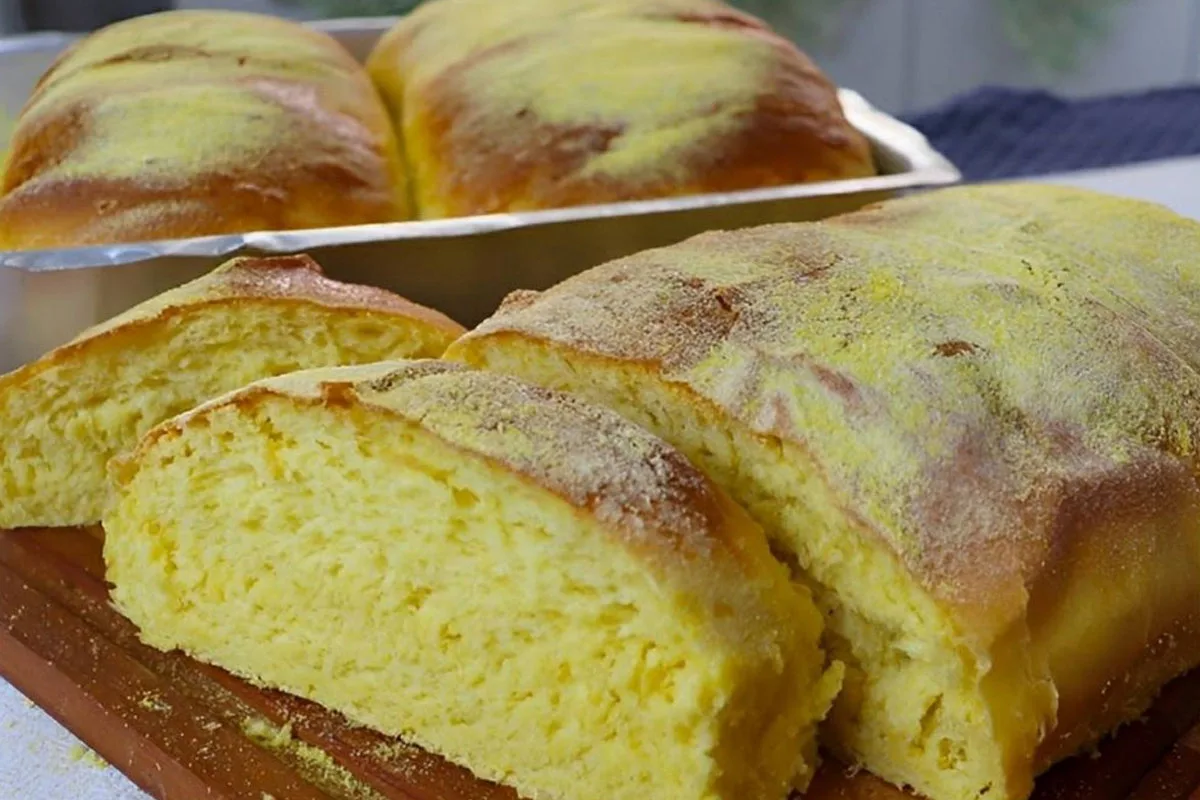pão de milho caseiro