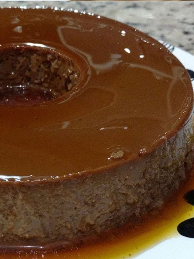 Receita de Pudim de Nutella