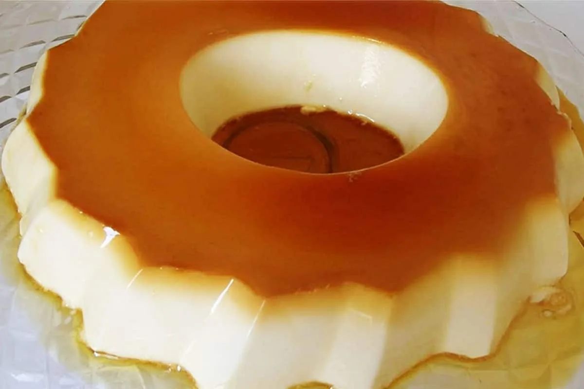 Pudim de leite sem ovos e que não vai ao forno