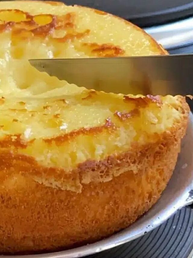 Bolo de Panela com maisena e leite condensado